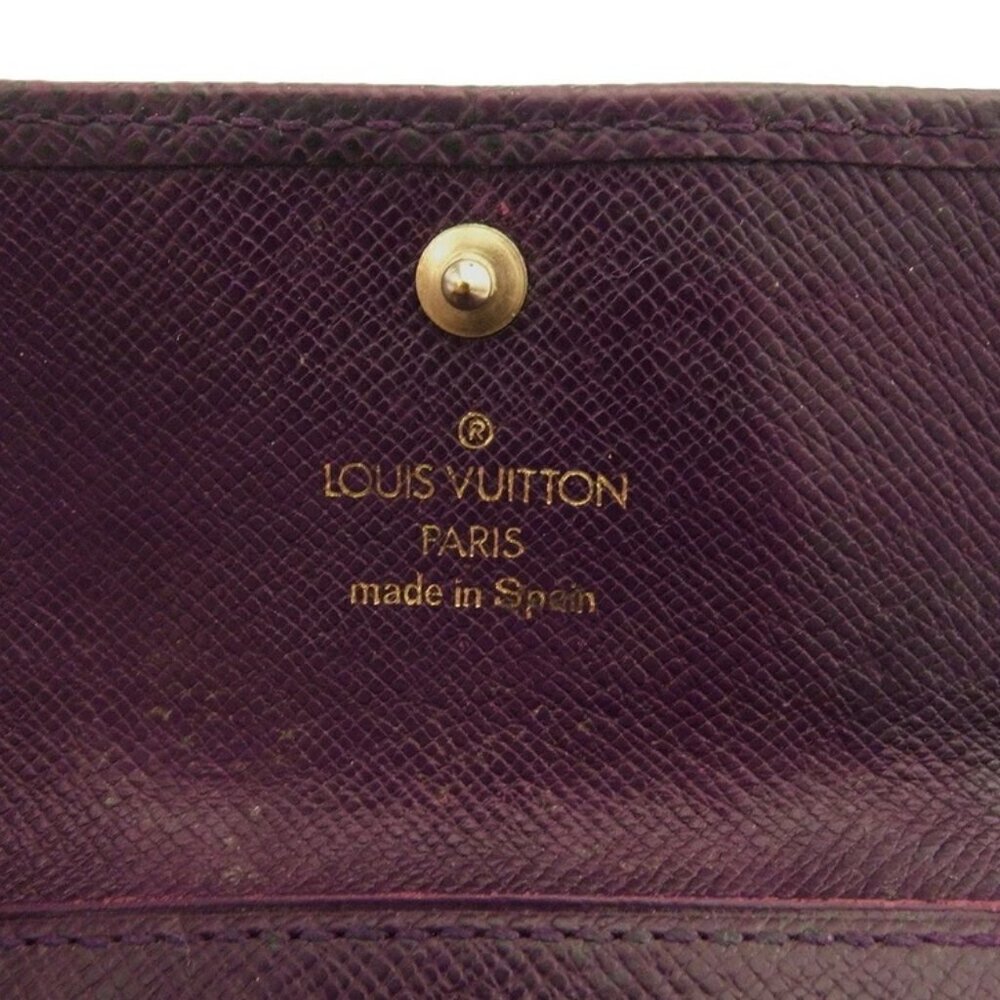 LOUIS VUITTON Key holder Brown purple gold Women M30536 Authentic secondhand - Picture 7 of 7